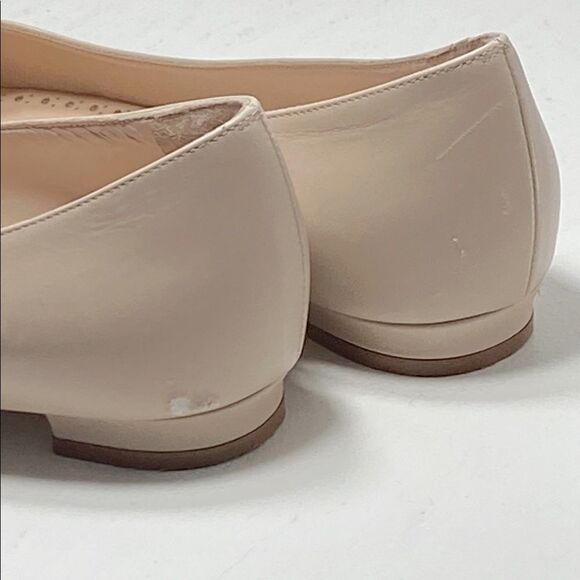 Manolo Blahnik Hangisi 25 Embellished Leather Flats size 36.5 - Picture 8 of 10